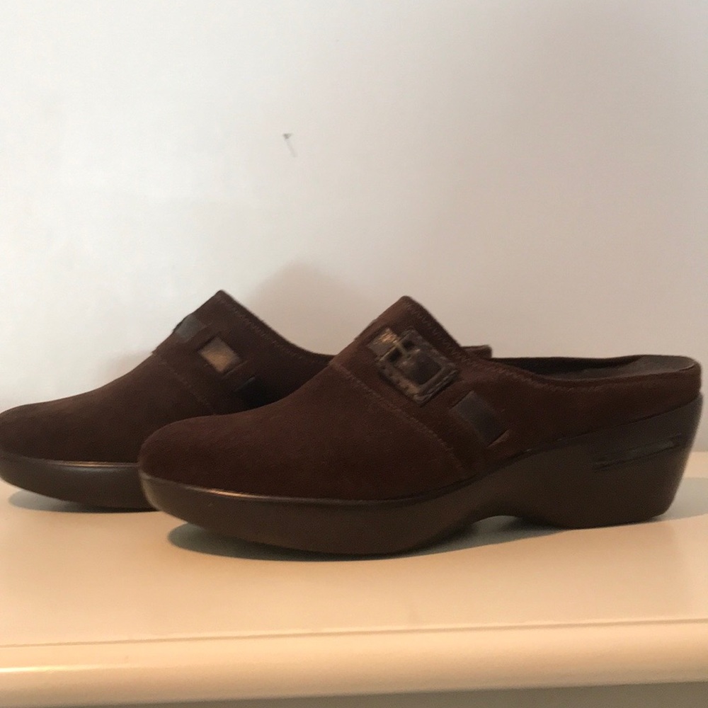 Cole Haan Suede Mules/Clogs Nike Air Soles